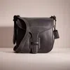 Coach Restored Courier Bag In Pewter/black