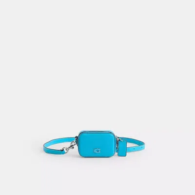 Coach Restored Crossbody Pouch In Blue