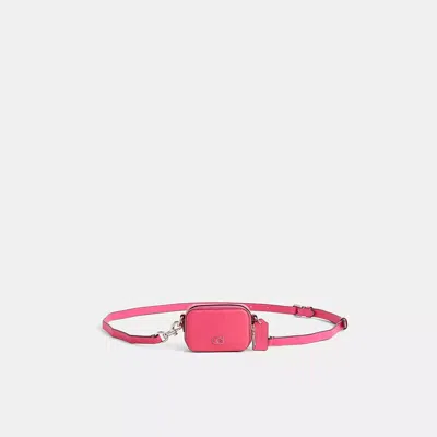 Coach Restored Crossbody Pouch In Pink