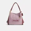 Coach Restored Dalton Bag 31 With  Badge In Pink