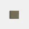 Coach Restored Double Billfold Wallet In Green