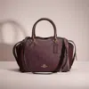 Coach Restored Drew Satchel In Gold/oxblood