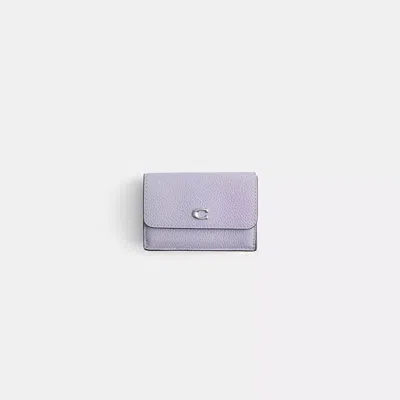Coach Restored Essential Mini Trifold Wallet In Colorblock