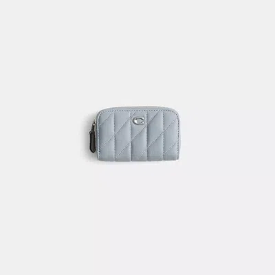Coach Restored Essential Small Zip Around Card Case With Pillow Quilting