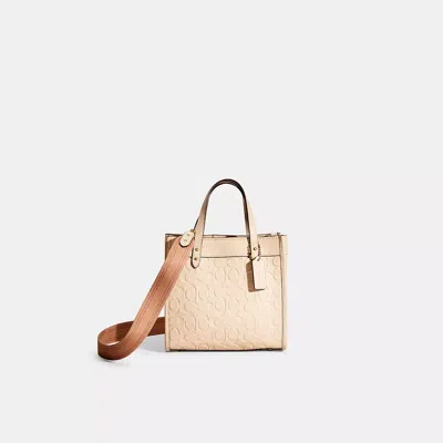 Coach Restored Field Tote 22 In Signature Leather