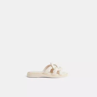 Coach Restored Georgie Sandal In Gray