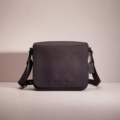 Coach Restored Gotham Messenger 27 In Black Copper/black