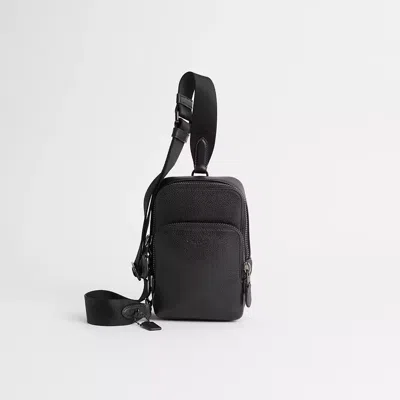 Coach Restored Gotham Sling Pack 13 In Black