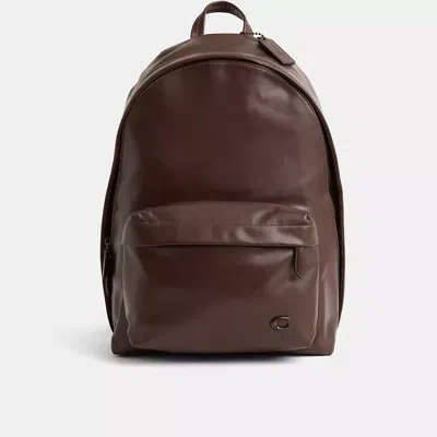 Coach Restored Hall Backpack In Brown
