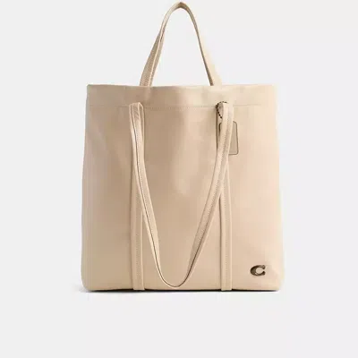 Coach Restored Hall Tote Bag 33 In White