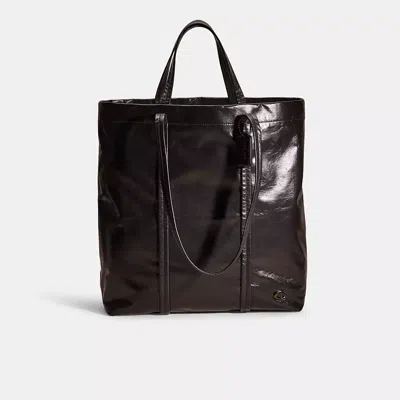 Coach Restored Hall Tote In Black