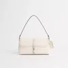 Coach Restored Hamptons Bag In Silver/chalk