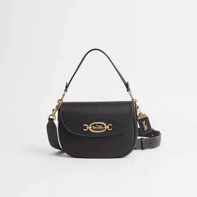Coach Restored Harley Crossbody Bag In Brass/black