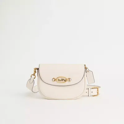 Coach Restored Harley Crossbody Bag In Brass/chalk