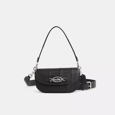 Coach Restored Harley Shoulder Bag 23 In Patchwork