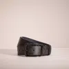 COACH RESTORED HARNESS AND SIGNATURE BUCKLE CUT TO SIZE REVERSIBLE BELT, 38MM