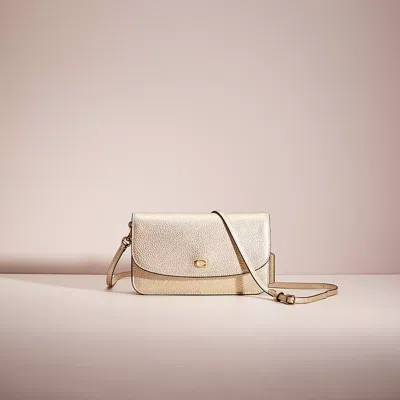Coach Restored Hayden Crossbody In Brass/metallic Soft Gold