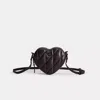 Coach Restored Heart Crossbody 14 With Pillow Quilting In Multi