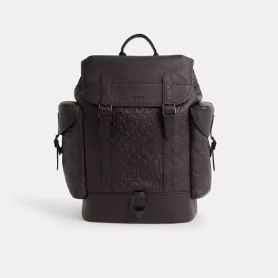 Coach Restored Hitch Backpack In Signature Leather