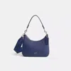 Coach Restored Hobo Crossbody With Signature Canvas In Blue