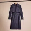 COACH RESTORED HOODED TRENCH COAT