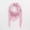 Coach Restored Horse And Carriage Print Oversized Square Scarf In Pink