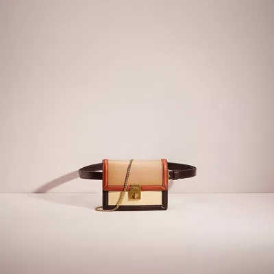 Coach Restored Hutton Belt Bag In Colorblock In Multi