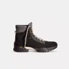 Coach Restored Hybrid  City Hiker Boot In Black