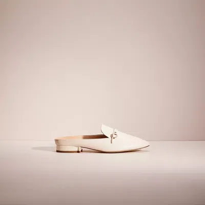 Coach Restored Irene Mule In Chalk