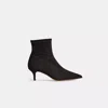 Coach Restored Jade Bootie In Black