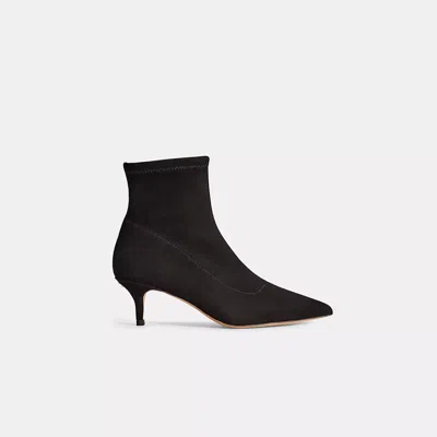 Coach Restored Jade Bootie In Black