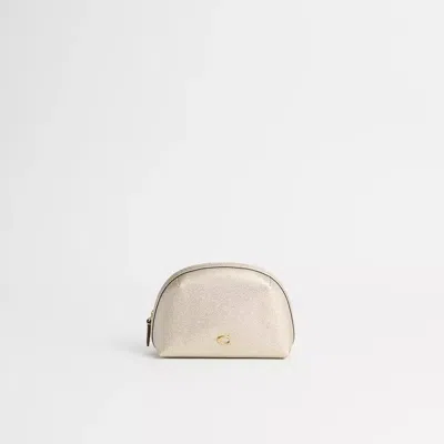 Coach Restored Julienne Cosmetic Case 17 In White
