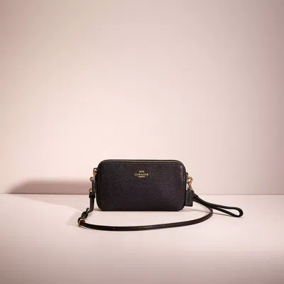 Coach Restored Kira Crossbody In Brass/black