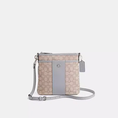 Coach Restored Kitt Messenger Crossbody Bag In Signature Jacquard