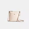 Coach Restored Kitt Messenger Crossbody In Brass/chalk