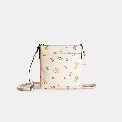 Coach Restored Kitt Messenger Crossbody With Wildflower Print