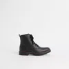 Coach Restored Lace Up Boot In Black