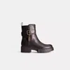 Coach Restored Lacey Bootie In Black