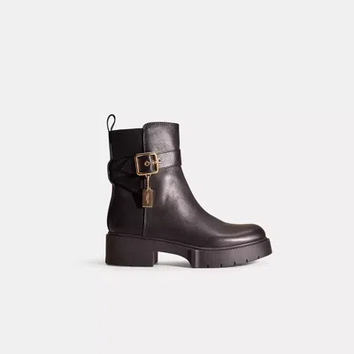 Coach Restored Lacey Bootie In Black