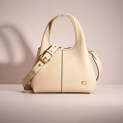 Coach Restored Lana 23 In Brass/ivory