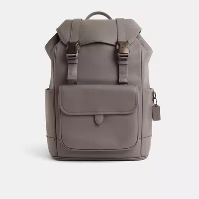 Coach Restored League Flap Backpack