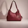 Coach Restored Lori Shoulder Bag In Pewter/cardinal