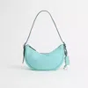 Coach Restored Luna Shoulder Bag In Silver/faded Blue