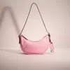 Coach Restored Luna Shoulder Bag In Silver/flower Pink