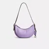 Coach Restored Luna Shoulder Bag In Silver/light Violet