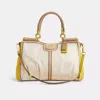 Coach Restored Madison Carrie Satchel In Colorblock