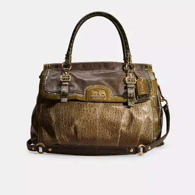 Coach Restored Madison Flap Carryall