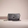 Coach Restored Marlow Turnlock Chain Crossbody In Gunmetal/metallic Graphite