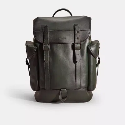 Coach Restored Mercer Satchel 30 In Colorblock In Amazon Green