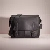 Coach Restored Metropolitan Soft Messenger In Gunmetal/black